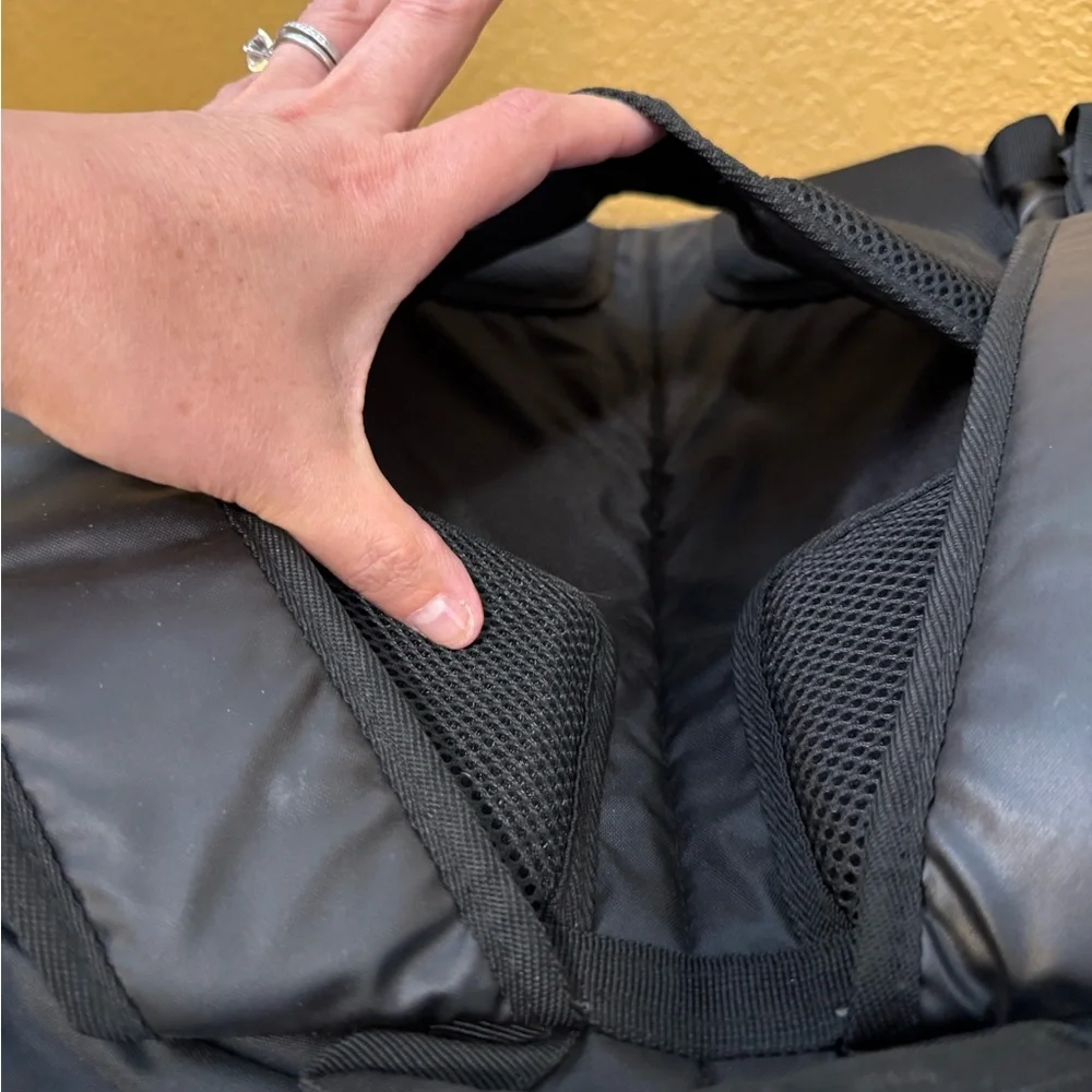 Roblox Employee Exclusive Black Roll-Top Backpack - Rare Company Swag